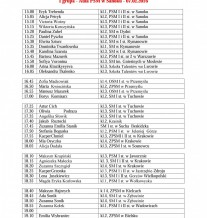 'MŁODY WIRTUOZ' - HARMONOGRAM PRÓB - PROF.ANDRZEJ TATARSKI