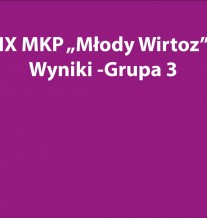 Wyniki - Grupa III