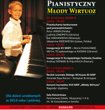 Harmonogram prób oraz występów XVII Konkursu 'MW' - Sanok 2026