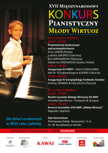 Harmonogram prób oraz występów XVII Konkursu 'MW' - Sanok 2026